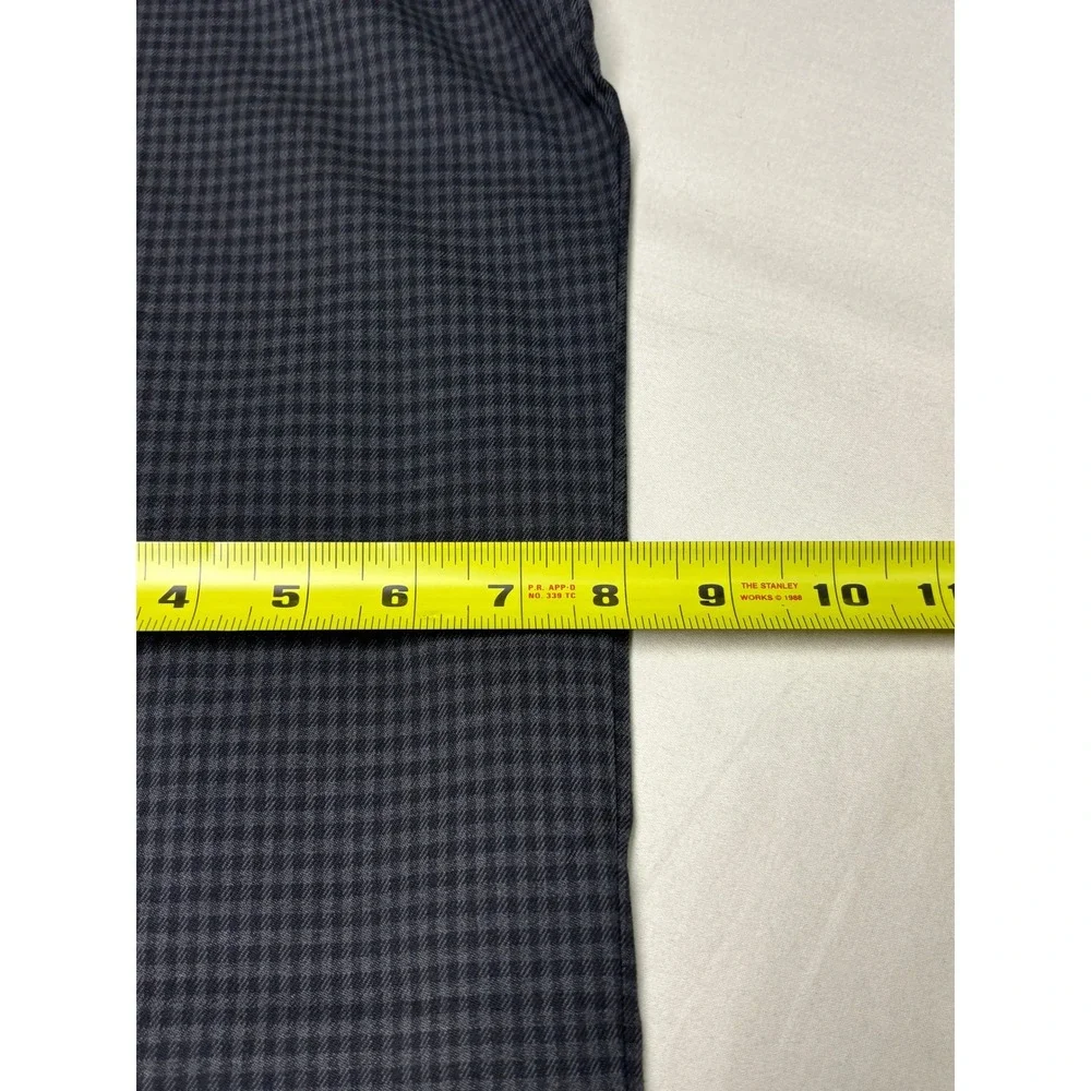 NWT Banana Republic Grayson Slim Tapered Ankle Pants Mens 34x29 Grey Houndstooth